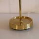 Paire de lampes scandinaves en laiton 1970