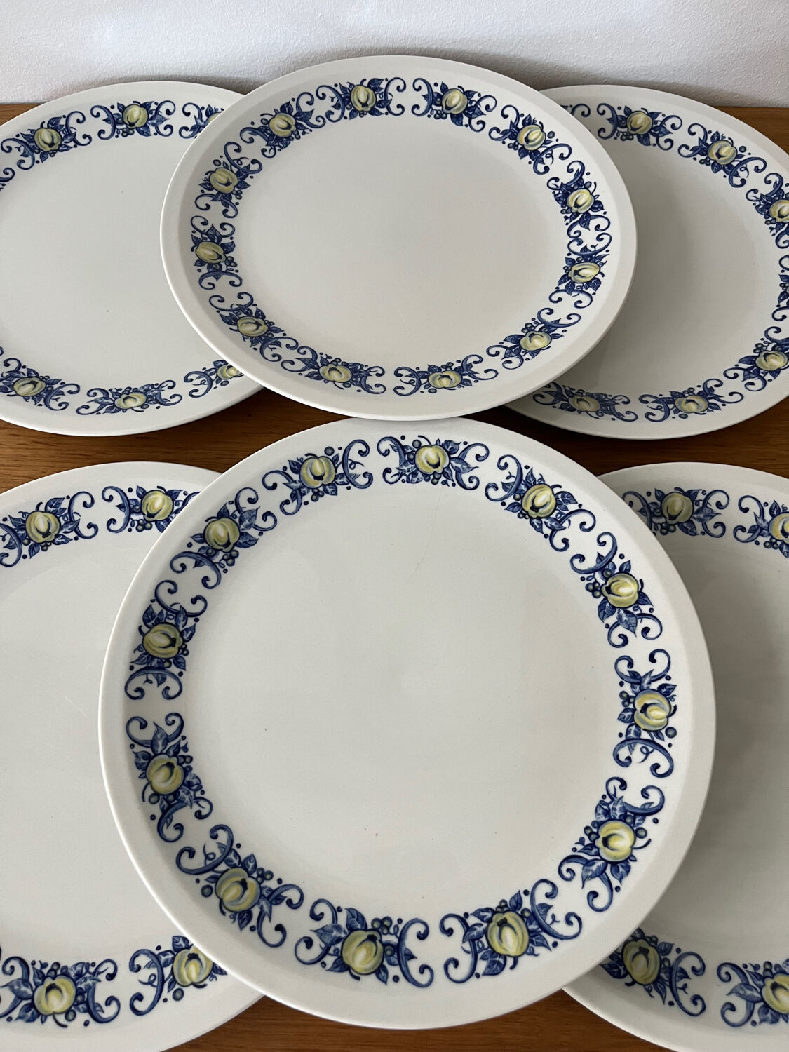Set of 6 dessert plates "Cadiz" Villeroy and Boch