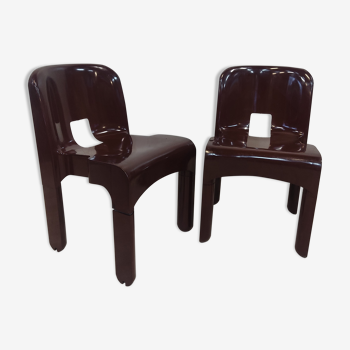 Paire de chaises Kartell par Joe Colombo