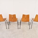 Model GA Chairs by Hans Bellmann for Horgen Glarus, Set of 4
