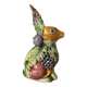 Italian barbotine pitcher Rabbit and fruits