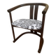 Chinese style chair, renovated & upholstered with Tigermountain by Dedar