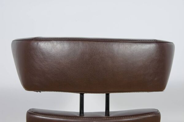 Fauteuil de salon ergonomique avec pouf modèle Stressless d'Ekornes, années 2000, lot de 2