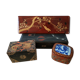 4 boîtes - Chine et laque Japon