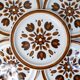 10 flat earthenware plates