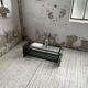 80s Italian marble and glass coffee table