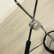 Grande lampe chromée