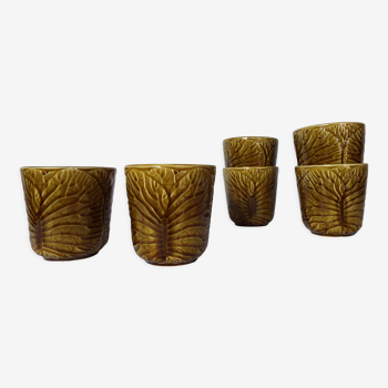 6 Gien slip cups