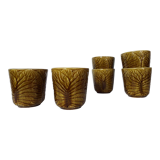 6 Gien slip cups