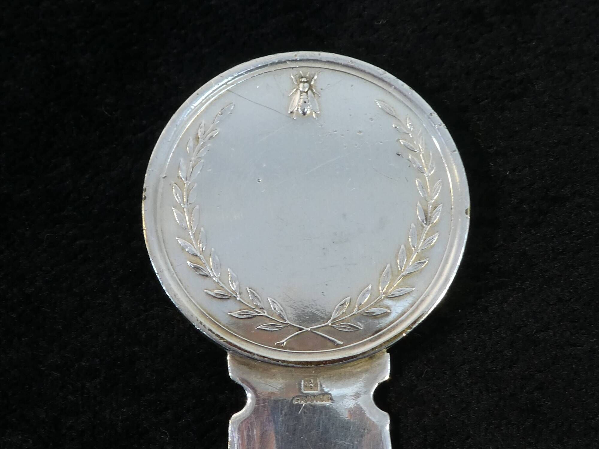 Christofle napoleon empereur paper cutter in silver metal