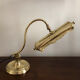 Articulated desk lamp called notary or brass banker 1900 - 1930