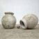 Belle paire de grands pots de jardin par Willy Guhl