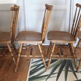 Set of 4 Tacoma Baumann bistro chairs