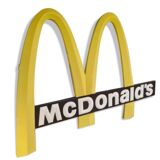 Vintage McDonald's sign