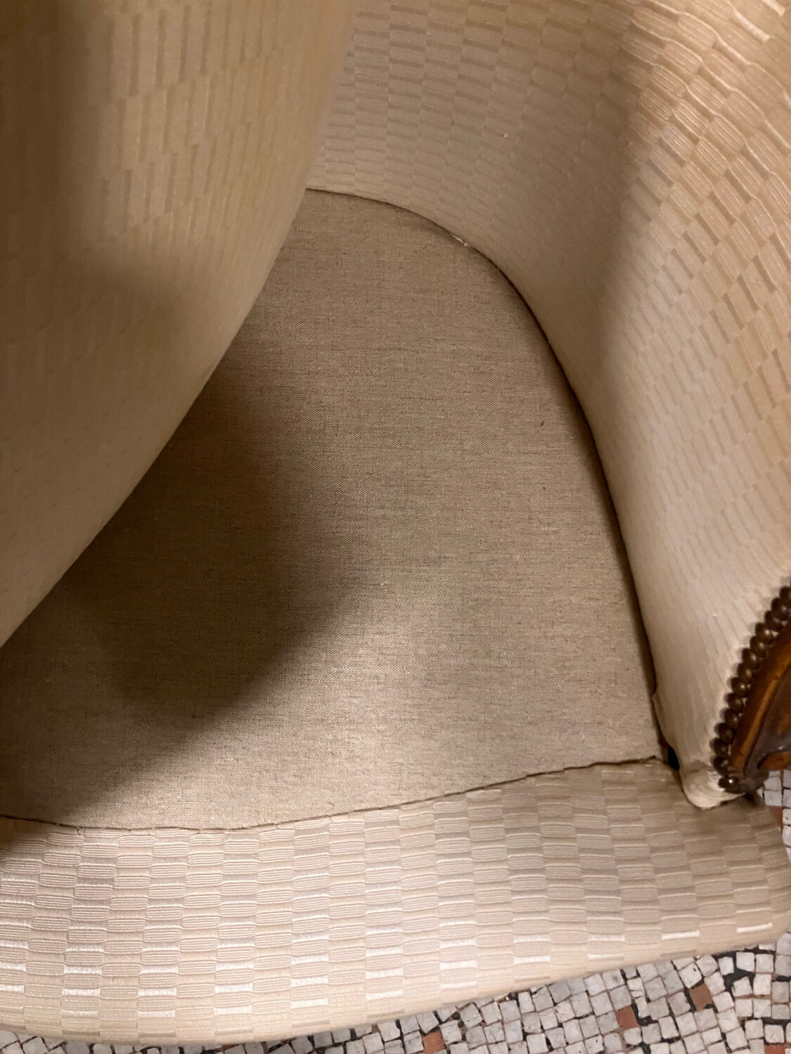 Pair of Louis XV style armchairs