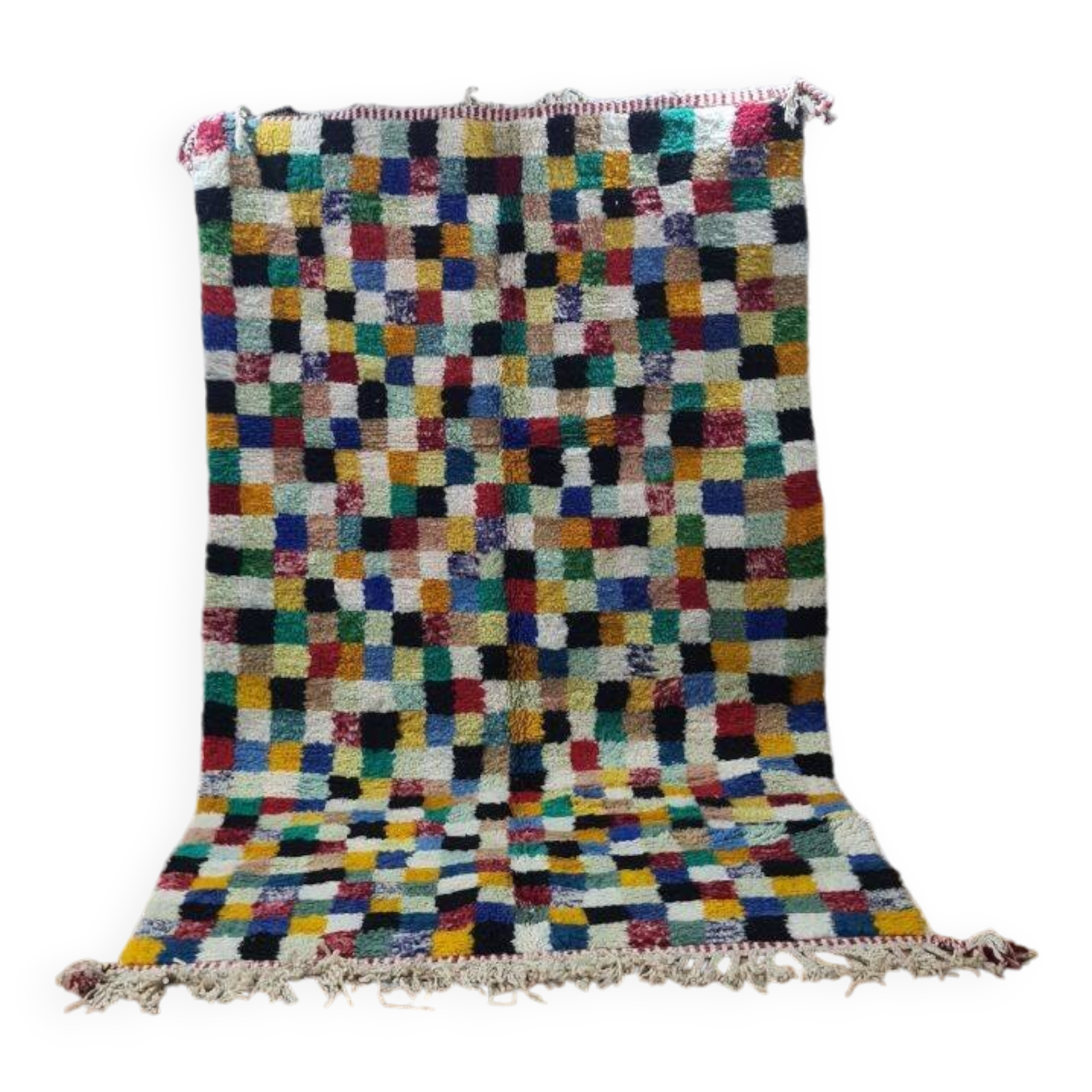 Handmade Berber wool rug 250x150 cm