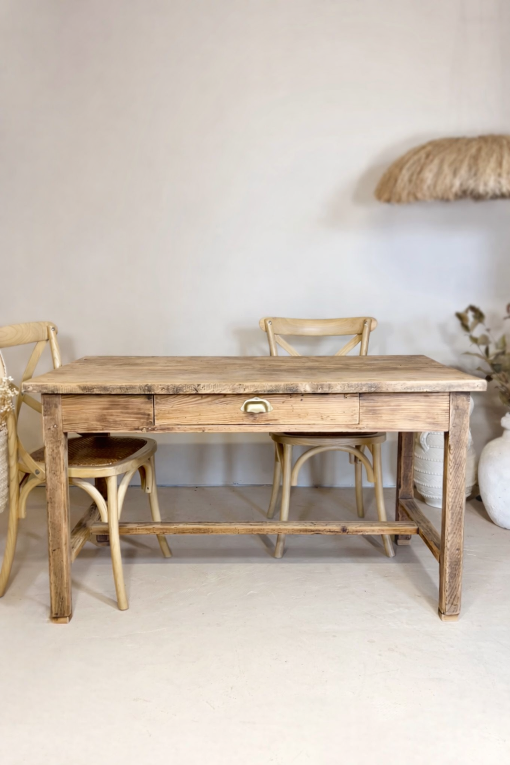 Restored farmhouse table