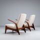 Rastad and Relling low back lounge chairs Gimson and Slater Norway 1960