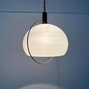 Swiss pendant lamp from the space age of the mid-century by Temde, 1960s