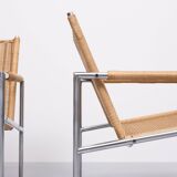 pair Martin Visser SZ01 Easy Chairs for 't Spectrum, 1960 Holland