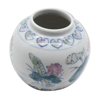 Vase chinois fleurs