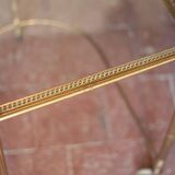 Vintage sideboard, living room furniture, nesting side tables, accent furniture.