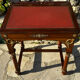 Writing desk or bonheur du jour in mahogany by E. Poteau.