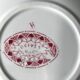 Series of 6 cups and saucers model "Ogives"