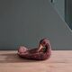 Woven wicker duck catchall