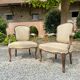 Paire de fauteuil en bois naturel de style louis xv xix eme siècle