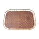 Rattan service plate