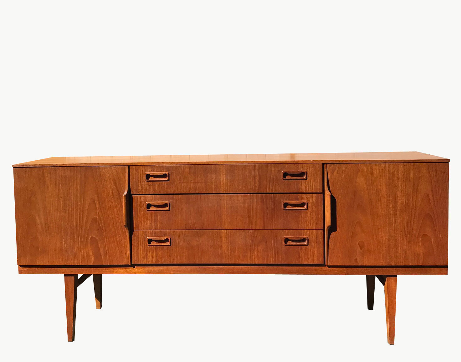 Teak sideboard, Scandinavian design from the 1960s