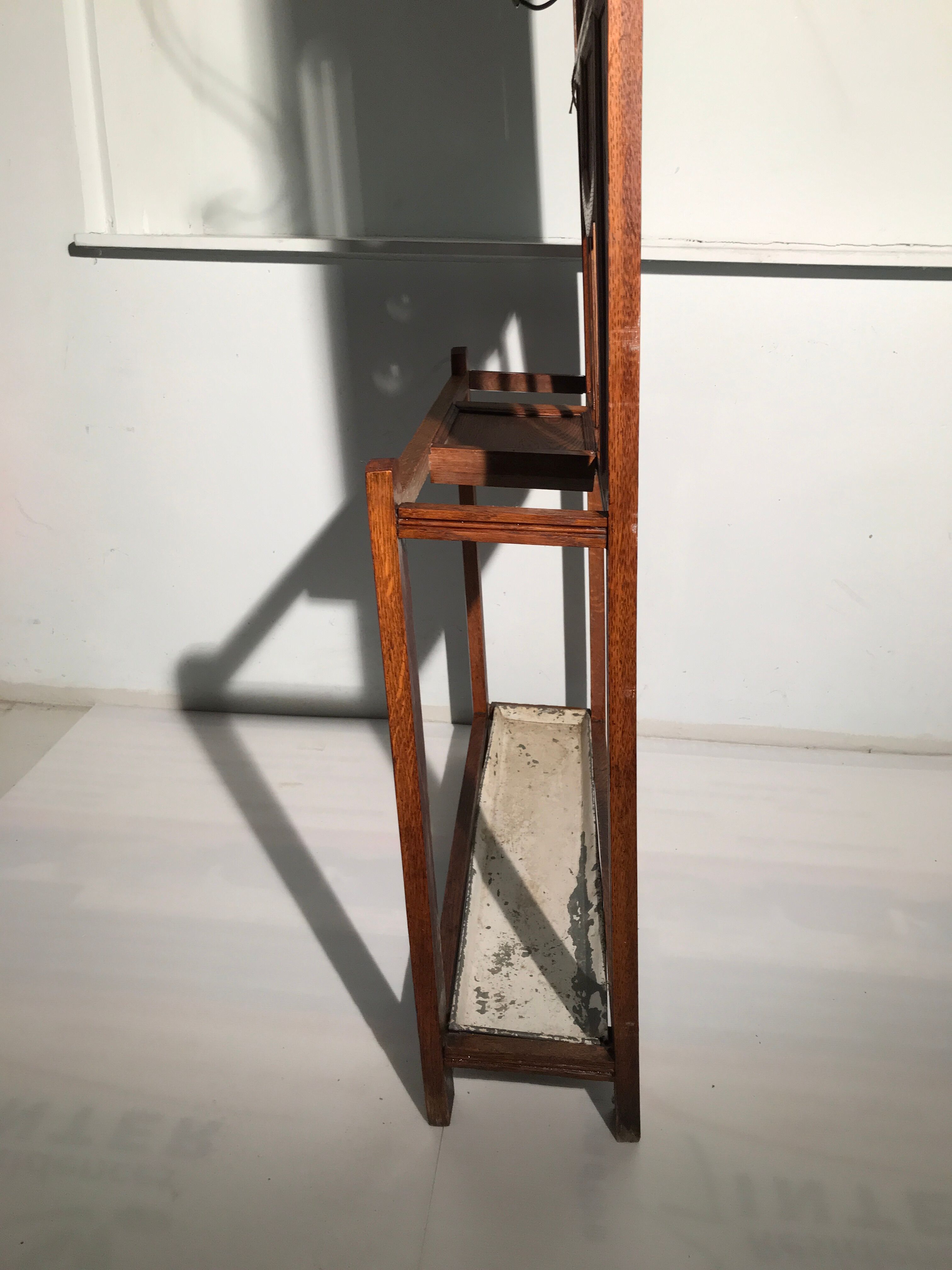 Vintage wardrobe coat rack