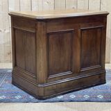 19th century oak store counter