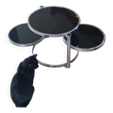 Table basse Leitmotiv verre fumé