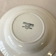 6 assiettes creuses Digoin Sarreguemines - Collection Ciboulette