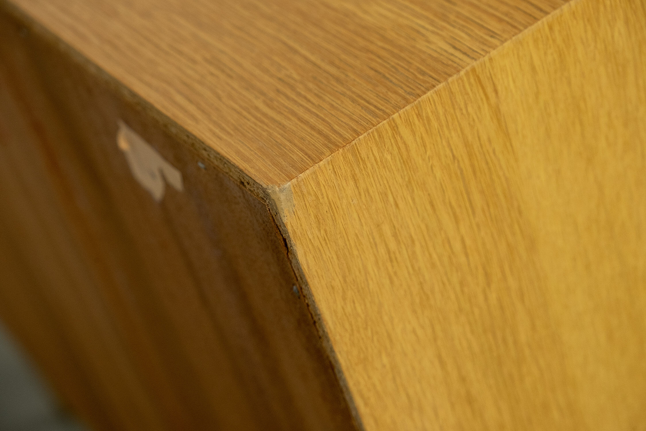Chest of drawers in light oak by WK Möbel, 1970s