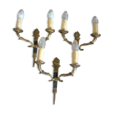 Wall lights with two light arms