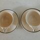 2 Gien tea cups and saucers