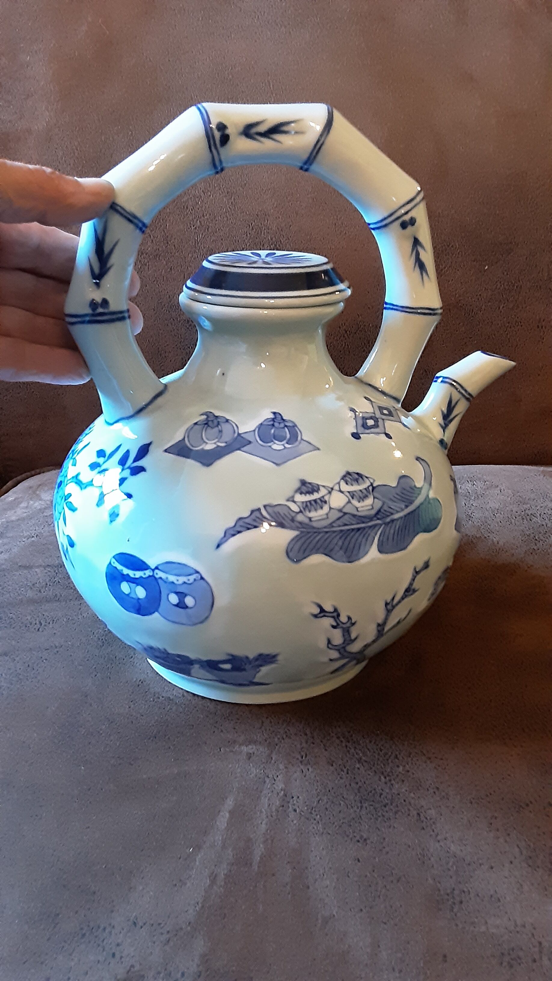 Large Asian teapot