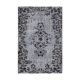 Handmade vintage turkish 1980s 178 cm x 270 cm grey carpet