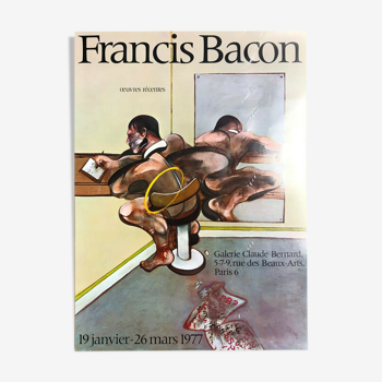 Francis Bacon listhographie offset 1977