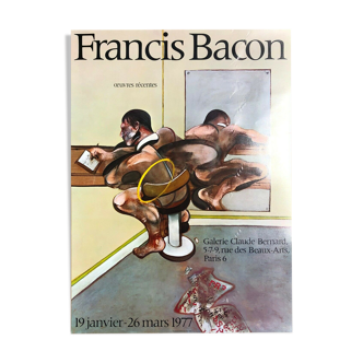 Francis Bacon listhographie offset 1977