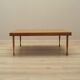 Mahogany coffee table, Italian design, 1970s, production: Italy
