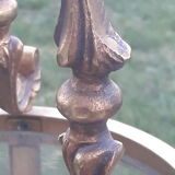 Golden bronze vestibule lantern