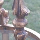 Golden bronze vestibule lantern