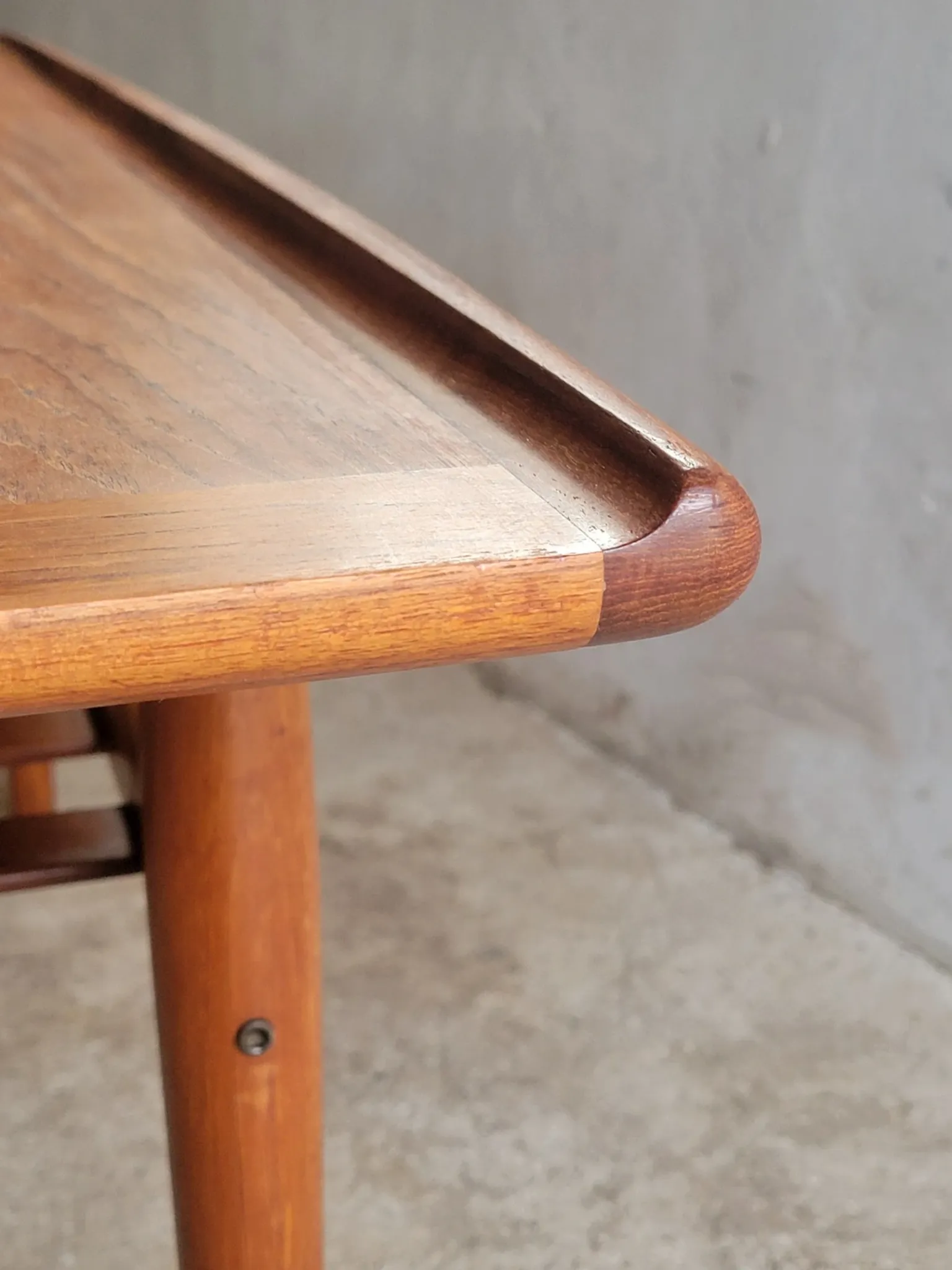 Grete Jalk GJ106 coffee table for Glostrup Møbelfabrik, Denmark, 1960s