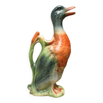 Pichet canard en barbotine Saint Clément