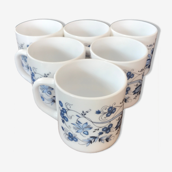 6 tasses vintage