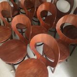 12 chairs Baumann model "Seagull"